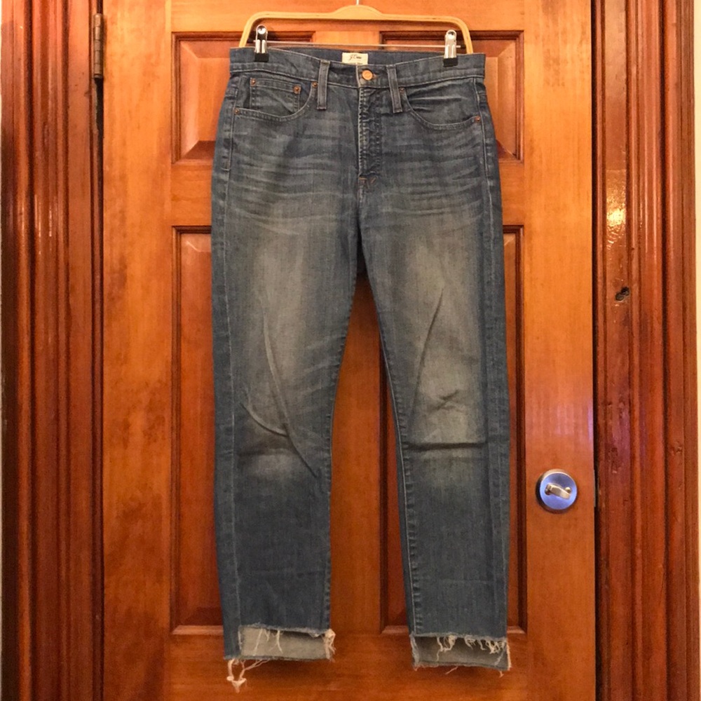J.Crew Petite Vintage Crop Jean with Step-hem